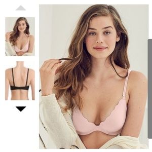 b. wow'd Wacoal push up bra mint leopard 32b